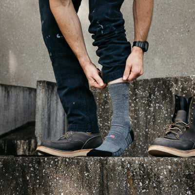 Crew Wool Work Sock