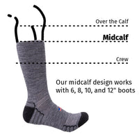 Thumbnail for Lightweight Wool Work Sock