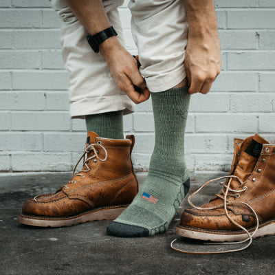 Crew Wool Work Sock