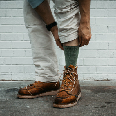 Crew Wool Work Sock