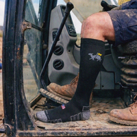 Thumbnail for Compression Wool Work Sock