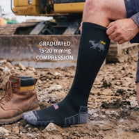 Thumbnail for Compression Wool Work Sock