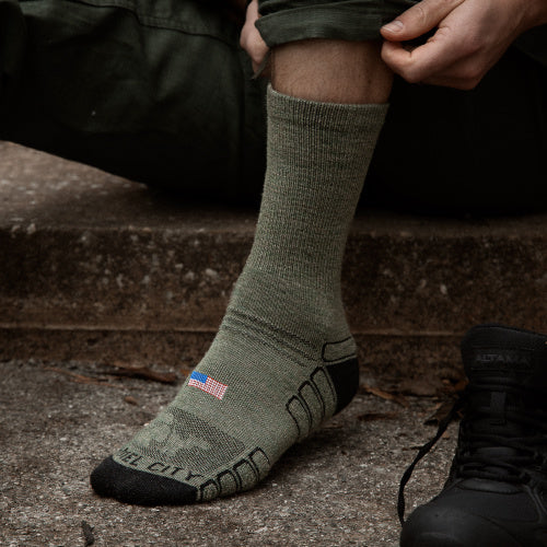 Crew Wool Work Sock
