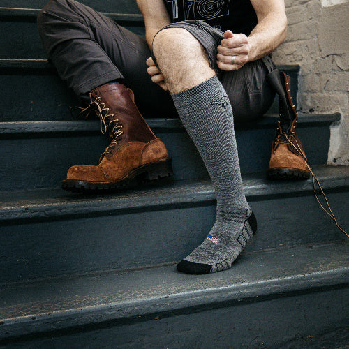 Over the Calf Wool Work Sock